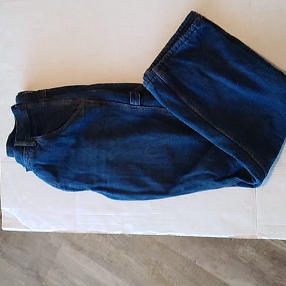 Key men's fleece lined carpenter jeans size 36x34 - Picture 1 of 7